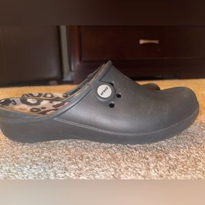 CROCS Black Mules Women’s Size 8